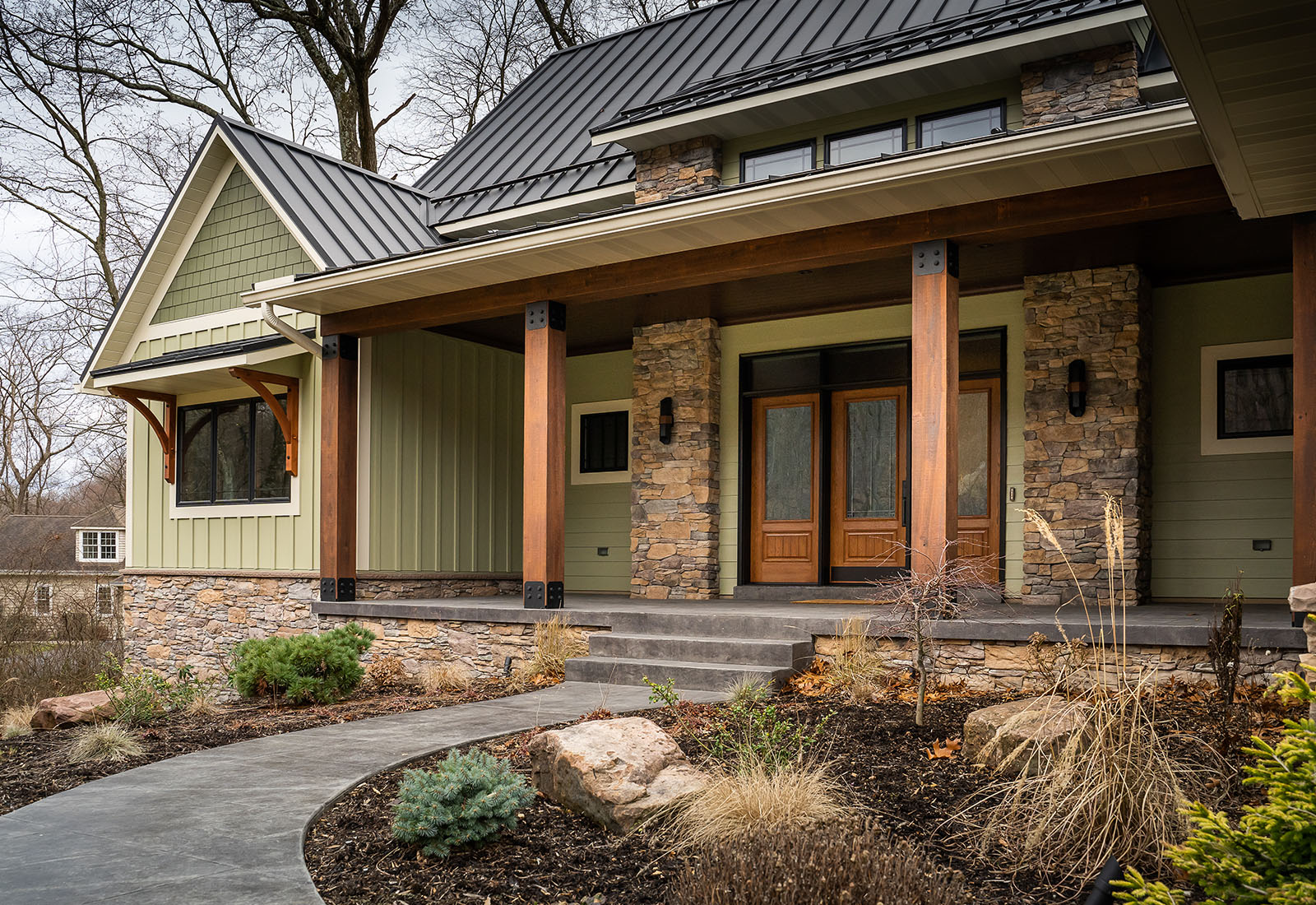 Entryway of Wernersville, PA new home build